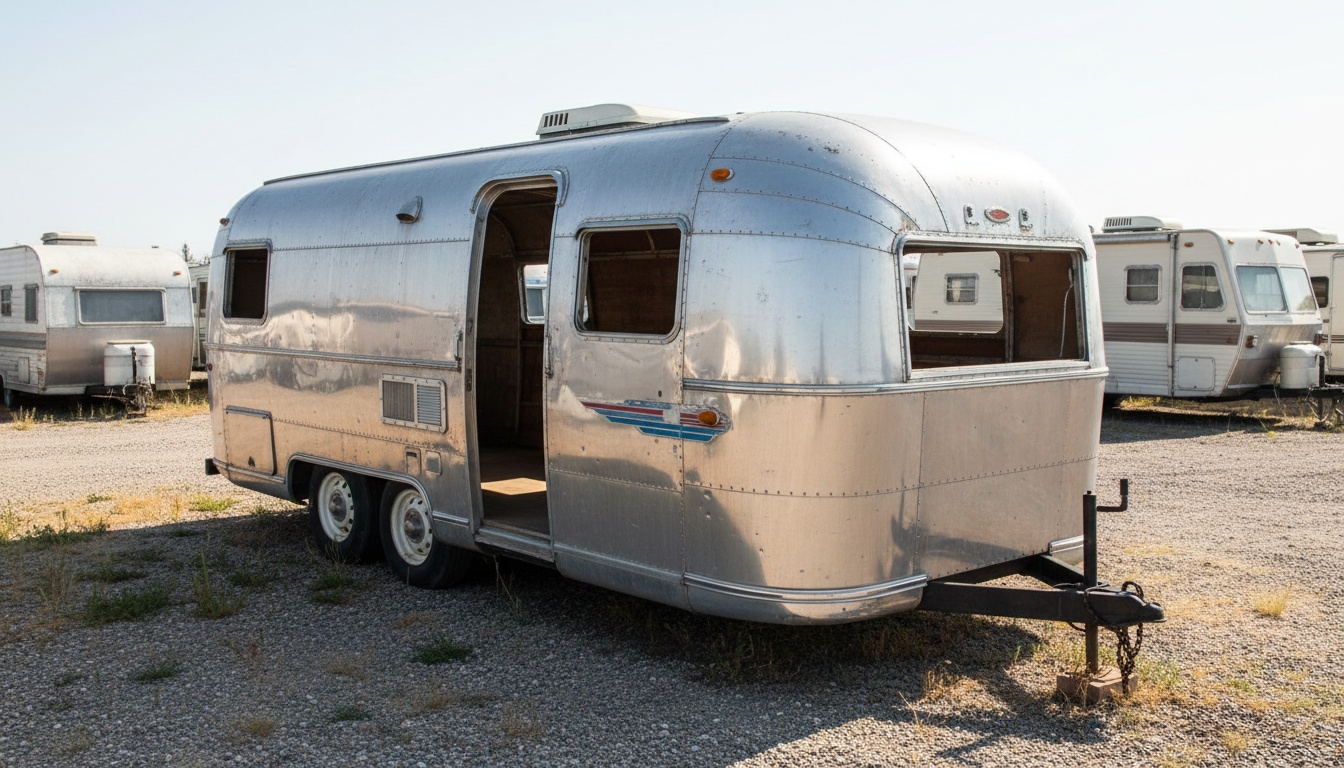 Valuing a Rare Vintage Camper for Title Bond