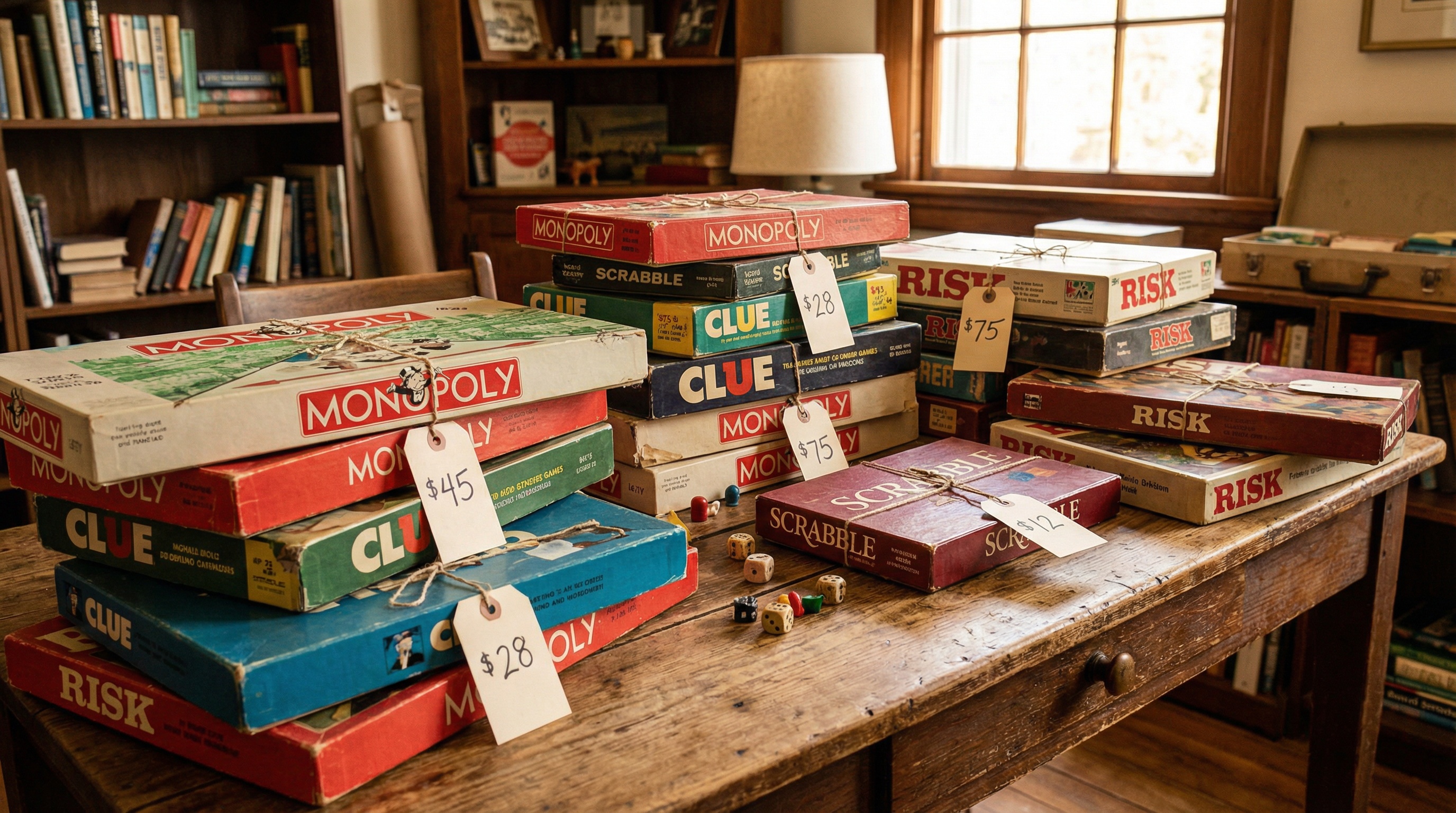 How to Tell If Your Old Board Games Are Worth Money
