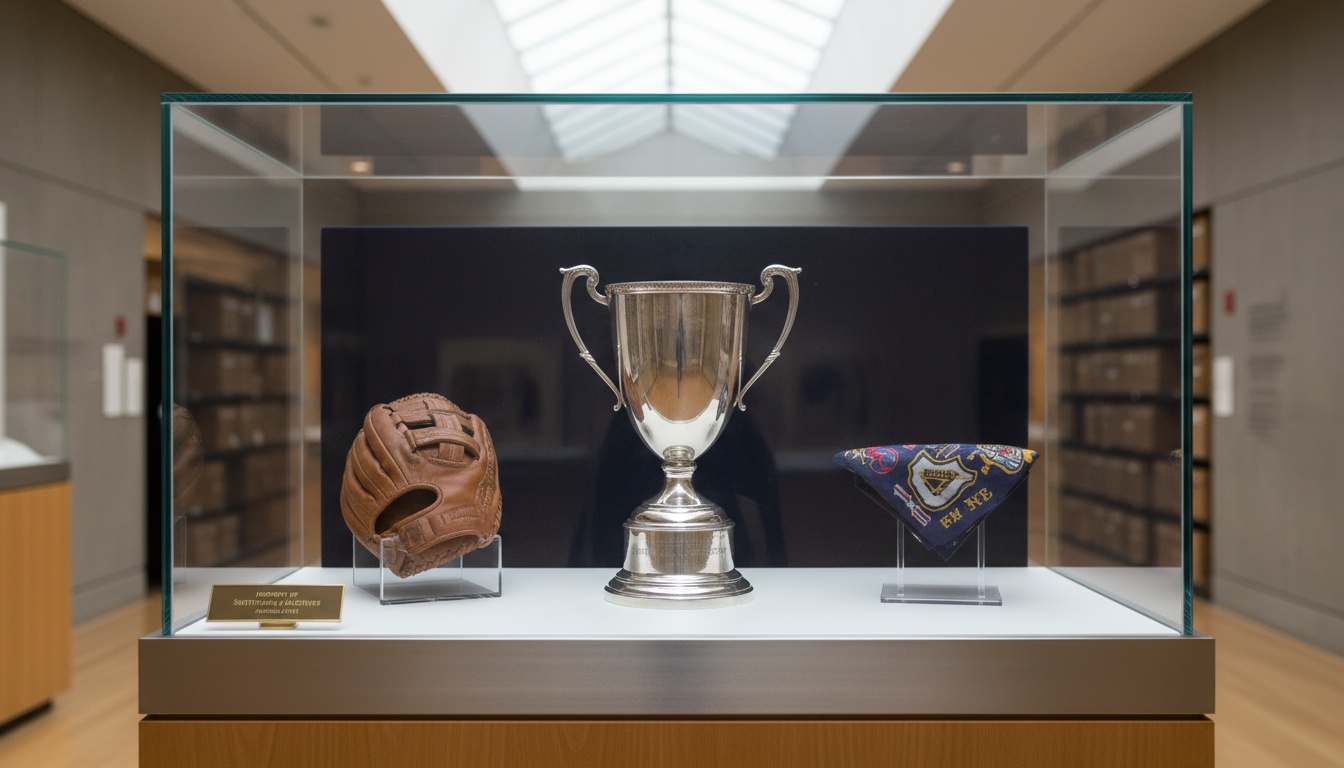 Historic Baseball Trophy Appraisal for Charitable Donation