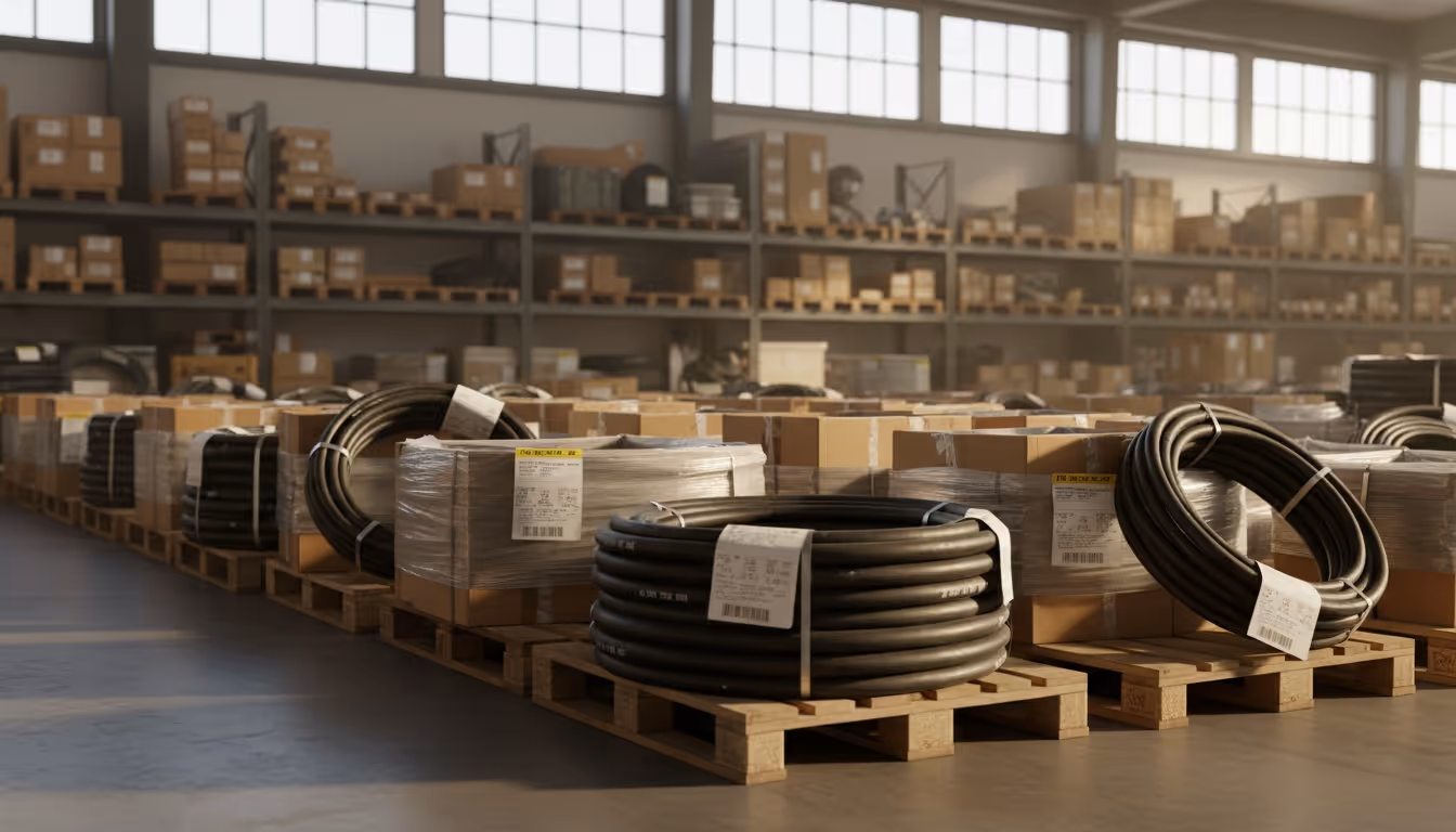 Industrial Hydraulic Hose Inventory Appraisal for Charitable Donation